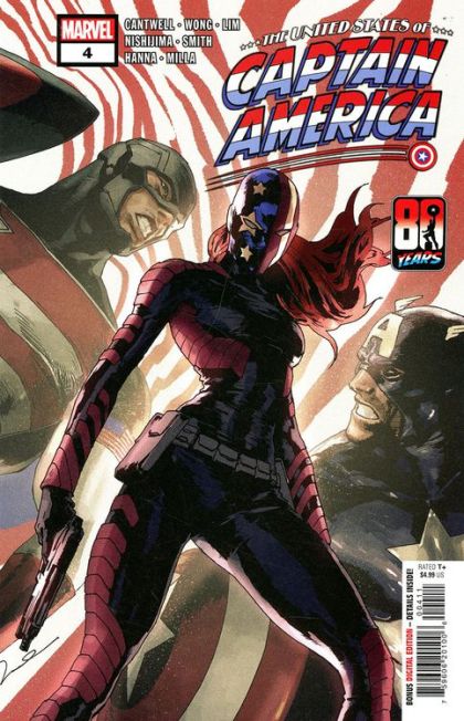 The United States of Captain America "I Hate It When This Happens |  Issue#4A | Year:2021 | Series:  | Pub: Marvel Comics | Regular Gerald Parel Cover