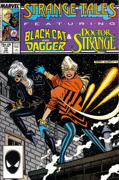 Strange Tales, Vol. 2 The Felonious Feline / Hierachies |  Issue#10A | Year:1987 | Series: Strange Tales | Pub: Marvel Comics | Direct Edition
