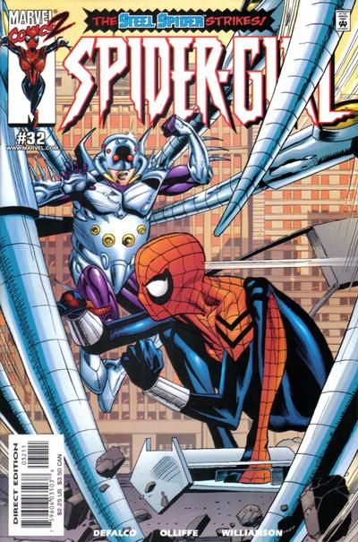 Spider-Girl, Vol. 1 The Steel Spider! |  Issue#32A | Year:2001 | Series:  | Pub: Marvel Comics | Direct Edition