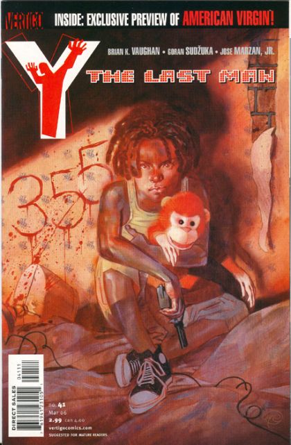 Y the Last Man Buttons |  Issue#41 | Year:2006 | Series: Y the Last Man | Pub: DC Comics |