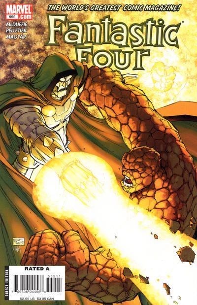 Fantastic Four, Vol. 3 Epilogue, Chapter Two: The Middle of the End |  Issue#552A | Year:2007 | Series: Fantastic Four | Pub: Marvel Comics | Direct Edition