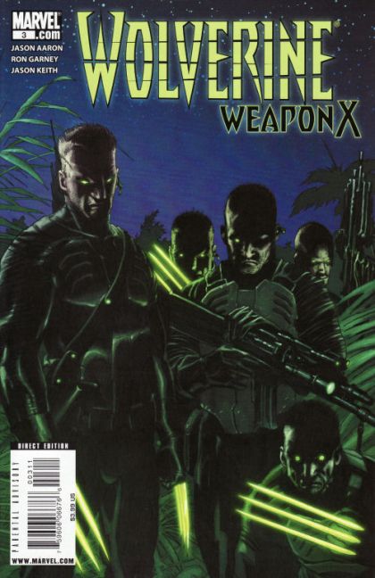 Wolverine: Weapon X The Adamantium Men, Part 3 |  Issue#3A | Year:2009 | Series: Wolverine | Pub: Marvel Comics | Ron Garney Regular