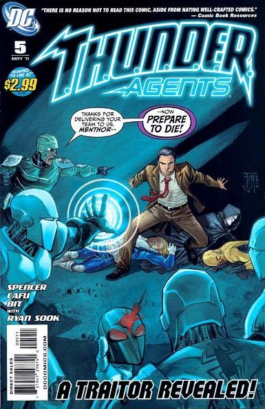 T.H.U.N.D.E.R. Agents, Vol. 3 Never the Whole Truth |  Issue#5 | Year:2011 | Series:  | Pub: DC Comics |