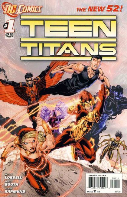 Teen Titans, Vol. 4 Teen Spirit |  Issue#1A | Year:2011 | Series: Teen Titans | Pub: DC Comics | Direct Edition