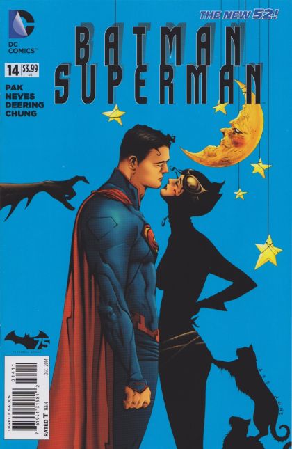 Batman / Superman Blank Slate |  Issue#14A | Year:2014 | Series:  | Pub: DC Comics | Regular Cover - Jae Lee