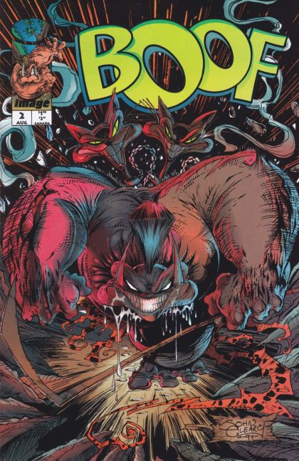 Boof Fish Serial Killer and Cat Fear |  Issue#2B | Year:1994 | Series:  | Pub: Image Comics | 2nd Printing