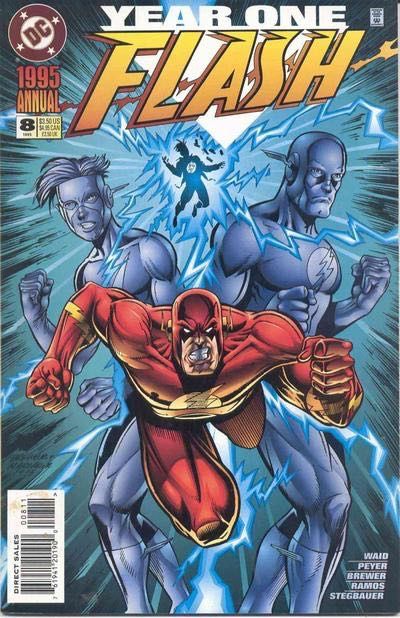 Flash, Vol. 2 Annual Growing Up Fast |  Issue#8A | Year:1995 | Series: Flash | Pub: DC Comics | Direct Edition