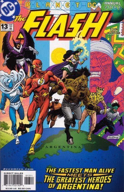 Flash, Vol. 2 Annual Planet DC - Haunted Pampas |  Issue#13A | Year:2000 | Series: Flash | Pub: DC Comics | Direct Edition
