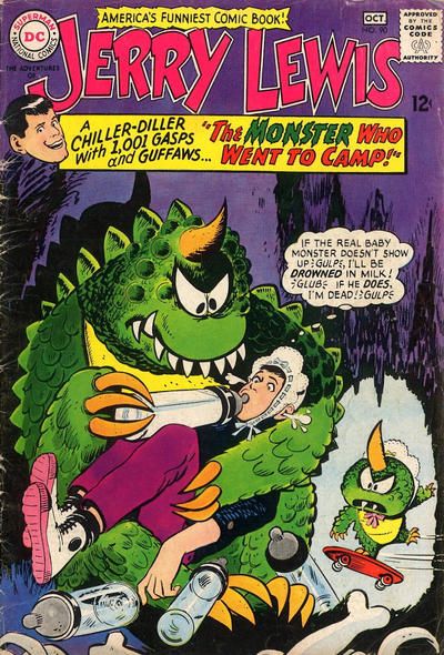 Adventures of Jerry Lewis The Monster Who Went to Camp! |  Issue#90 | Year:1965 | Series:  | Pub: DC Comics |