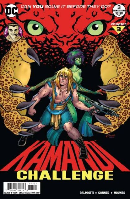 The Kamandi Challenge Bug In Your Ear |  Issue#3B | Year:2017 | Series:  | Pub: DC Comics | Variant Amanda Conner Cover