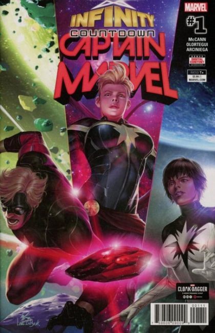Infinity Countdown: Captain Marvel Infinity Countdown  |  Issue#1A | Year:2018 | Series:  | Pub: Marvel Comics | Regular In-Hyuk Lee Cover