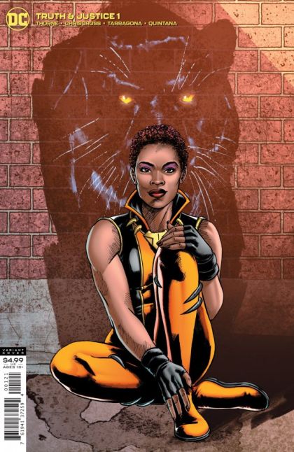 Truth & Justice The Pantheon |  Issue#1B | Year:2021 | Series:  | Pub: DC Comics | Variant Alitha Martinez Cover