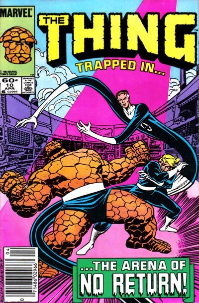 The Thing, Vol. 1 "Marking Time" |  Issue#10B | Year:1984 | Series: Fantastic Four | Pub: Marvel Comics | Newsstand Edition