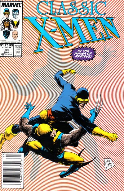 X-Men Classic The Quality of Hatred! / So Good It Hurts |  Issue#33B | Year:1989 | Series: X-Men | Pub: Marvel Comics | Newsstand Edition