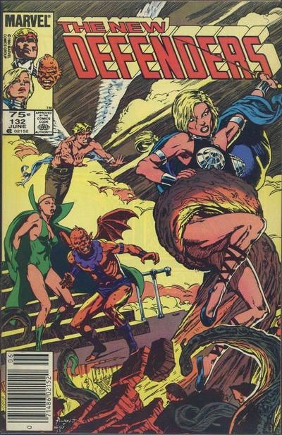 The Defenders, Vol. 1 The Phantom of Gamma-Ray Flats! |  Issue#132C | Year:1984 | Series: Defenders | Pub: Marvel Comics | Canadian Price Variant