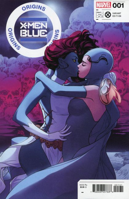 X-Men Blue: Origins Fall of X  |  Issue#1C | Year:2023 | Series:  | Pub: Marvel Comics | Russell Dauterman Variant