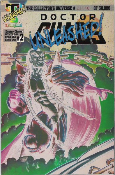 Doctor Chaos The Prometheus Predicament |  Issue#2 | Year:1993 | Series:  | Pub: Triumphant Comics | Numbered to 30,000