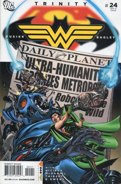 Trinity, Vol. 1 Dead And Burnt To Ash / Air Is For Cowards |  Issue#24 | Year:2008 | Series:  | Pub: DC Comics