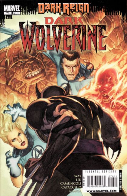 Wolverine, Vol. 3 Dark Reign - The Prince, Part 2 |  Issue#76A | Year:2009 | Series: Wolverine | Pub: Marvel Comics | Leinil Francis Yu Regular Cover
