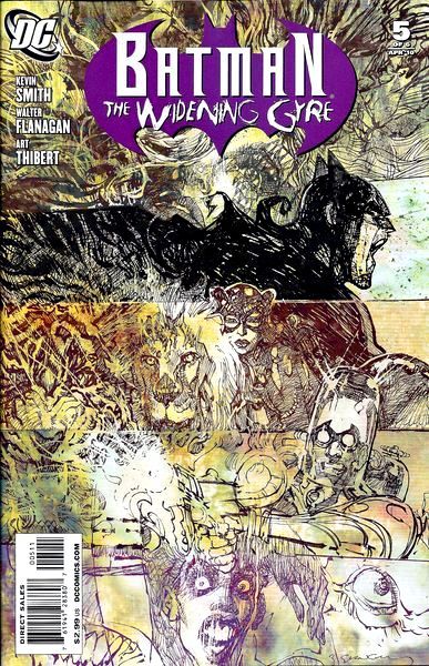 Batman: The Widening Gyre Mere Anarchy |  Issue#5A | Year:2010 | Series: Batman | Pub: DC Comics | Bill Sienkiewicz Regular