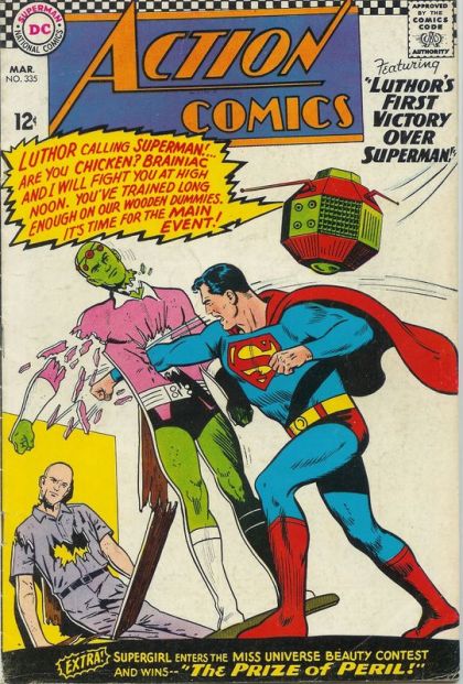 Action Comics, Vol. 1 Luthor's First Victory Over Superman!; The Prize of Peril |  Issue#335 | Year:1966 | Series:  | Pub: DC Comics |