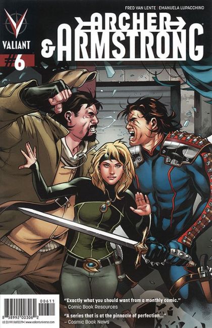 Archer & Armstrong, Vol. 2 Wrath of the Eternal Warrior, Part 2: Who is the New Geomancer? |  Issue#6A | Year:2013 | Series:  | Pub: Valiant Entertainment | Emanuela Lupacchino & Matt Milla