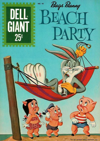 Dell Giants Bugs Bunny Beach Party |  Issue#46 | Year:1961 | Series:  | Pub: Dell Publishing Co. |