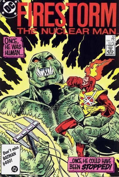 Firestorm, the Nuclear Man, Vol. 2 (1982-1990) A Giant There Was |  Issue#52A | Year:1986 | Series: Firestorm | Pub: DC Comics | Direct Edition