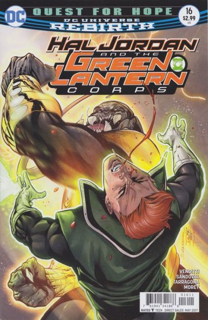 Hal Jordan and the Green Lantern Corps Quest for Hope, Part 3: High Noon |  Issue#16A | Year:2017 | Series: Green Lantern | Pub: DC Comics | Direct Edition