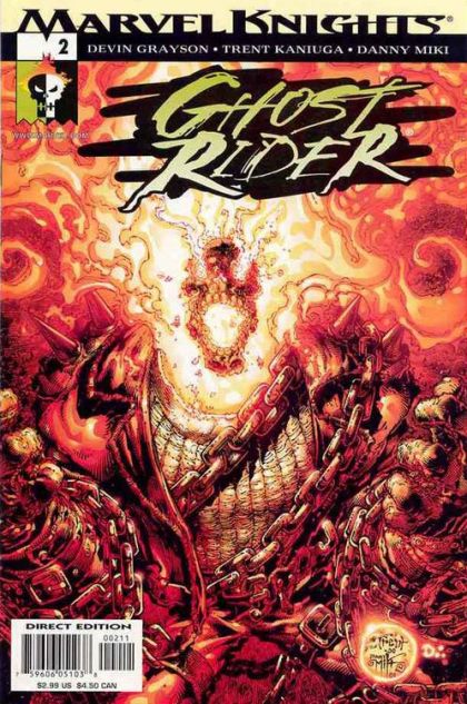 Ghost Rider, Vol. 3 The Hammer Lane, Part 2: Hard Brake |  Issue#2 | Year:2001 | Series: Ghost Rider | Pub: Marvel Comics | Trent Kaniuga Regular
