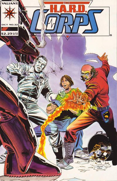 H.A.R.D. Corps ChokeHold |  Issue#22 | Year:1994 | Series:  | Pub: Valiant Entertainment |