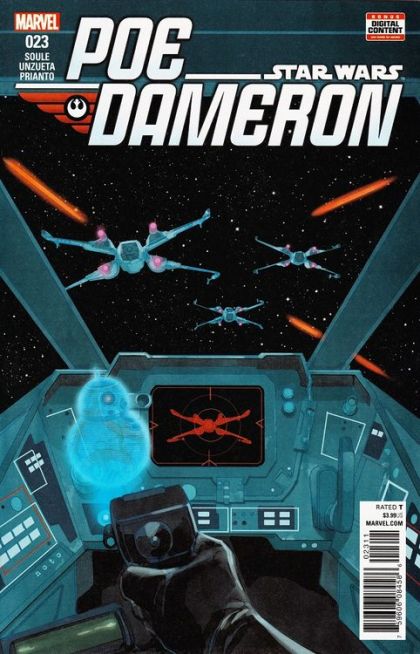 Poe Dameron Legend Found, Part 4 |  Issue#23 | Year:2018 | Series: Star Wars | Pub: Marvel Comics | Phil Noto Regular Cover
