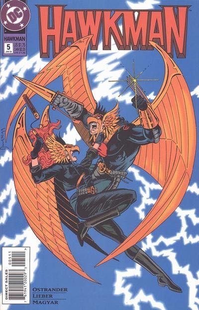 Hawkman, Vol. 3 A Rage Of Hawks |  Issue#5 | Year:1993 | Series: Hawkman | Pub: DC Comics |
