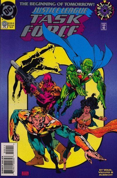 Justice League Task Force The Gathering |  Issue#0A | Year:1994 | Series: JLA | Pub: DC Comics | Direct Edition