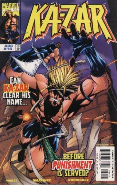 Ka-Zar, Vol. 4 Punished |  Issue#16 | Year:1998 | Series: Ka-Zar | Pub: Marvel Comics |
