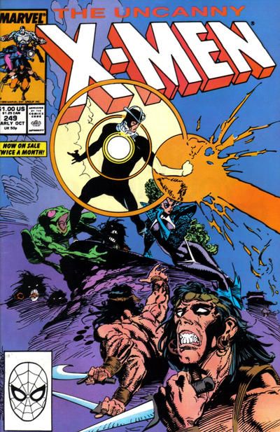 Uncanny X-Men, Vol. 1 Shattered Star, Prelude: The Dane Curse |  Issue#249A | Year:1989 | Series: X-Men | Pub: Marvel Comics |