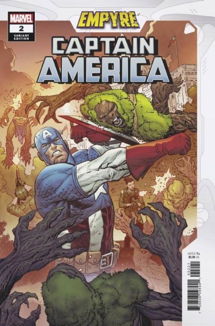 Empyre: Captain America Empyre  |  Issue#2B | Year:2020 | Series:  | Pub: Marvel Comics | Variant Luke Ross Cover