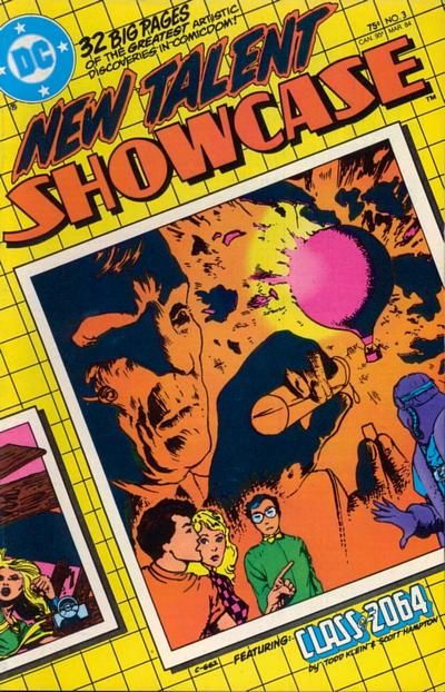 New Talent Showcase, Vol. 1 Dark Side Of The Earth; By Ancient Agreement; Ticker Blood Rides Again; Confrontation! |  Issue#3 | Year:1983 | Series:  | Pub: DC Comics |
