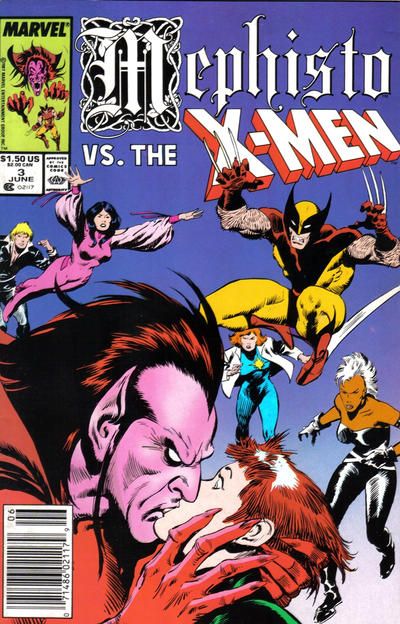Mephisto vs The Devil You Say |  Issue#3B | Year:1987 | Series:  | Pub: Marvel Comics | Newsstand Edition