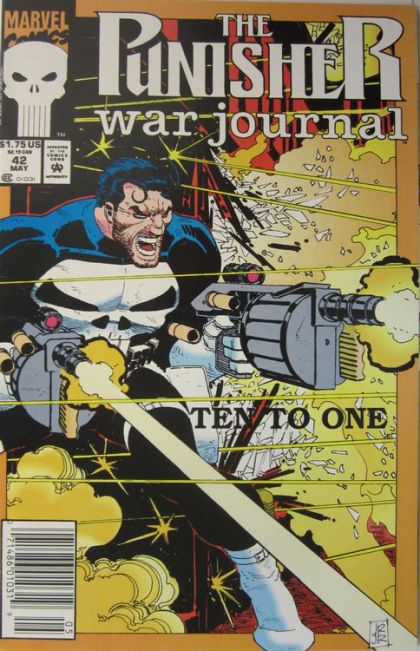 Punisher War Journal, Vol. 1 Ten-To-One |  Issue#42B | Year:1992 | Series: Punisher | Pub: Marvel Comics | Newsstand Edition
