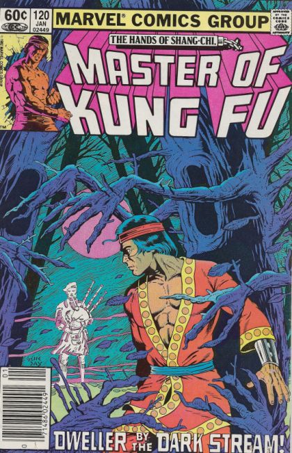 Master of Kung Fu, Vol. 1 Dweller by the Dark Stream |  Issue#120B | Year:1983 | Series: Shang Chi | Pub: Marvel Comics | Newsstand Edition