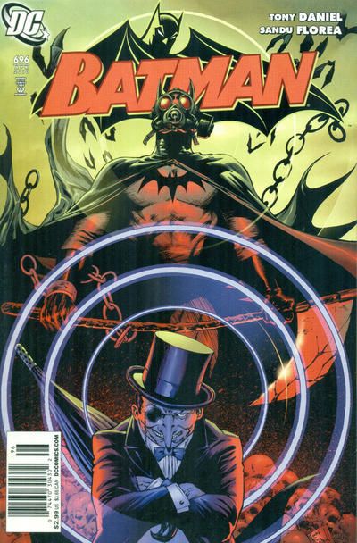 Batman, Vol. 1 Life After Death, Part 5: Mind Games |  Issue#696B | Year:2010 | Series: Batman | Pub: DC Comics | Newsstand Edition