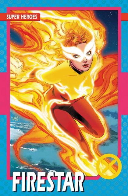 X-Men, Vol. 5 Destiny Of X - Size Matters |  Issue#17B | Year:2022 | Series: X-Men | Pub: Marvel Comics | Russell Dauterman Trading Card Variant