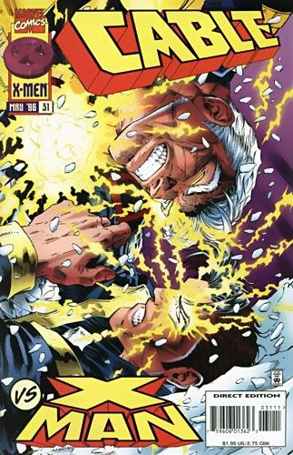 Cable, Vol. 1 ...There is a Reaction! / Mapping the Mission, Part 2 |  Issue#31A | Year:1996 | Series:  | Pub: Marvel Comics | Direct Edition