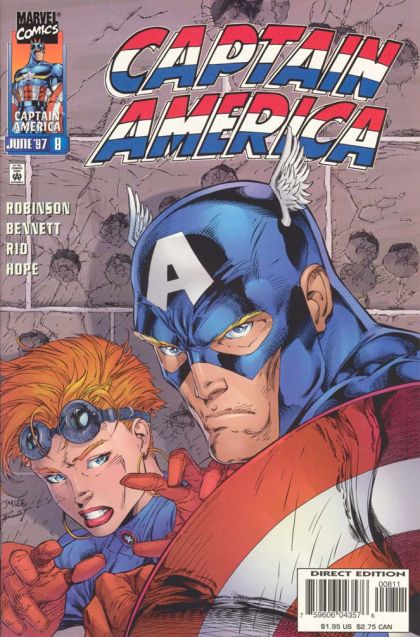 Captain America, Vol. 2 Serpents & Eagles |  Issue#8A | Year:1997 | Series: Captain America | Pub: Marvel Comics | Direct Edition