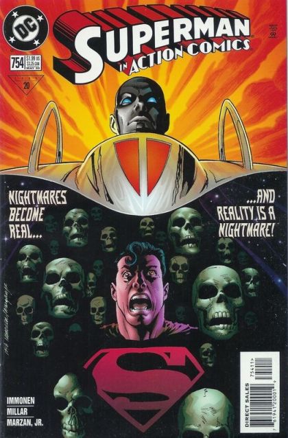 Action Comics, Vol. 1 The Aimless Blade of Science |  Issue#754A | Year:1999 | Series:  | Pub: DC Comics | Direct Edition
