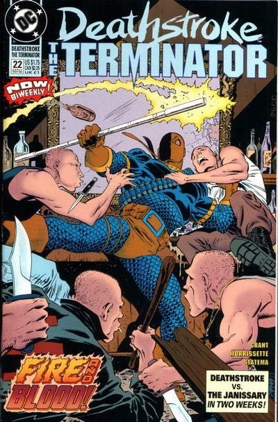Deathstroke, The Terminator The Quality of Mercy, Part One: Fire and Blood |  Issue#22 | Year:1993 | Series: Deathstroke | Pub: DC Comics |