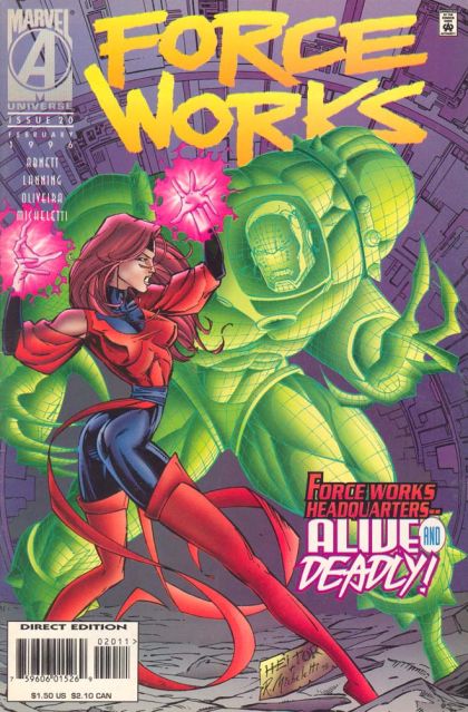 Force Works The Crossing - The Crossing, Siege Perilous |  Issue#20 | Year:1995 | Series: Force Works | Pub: Marvel Comics |