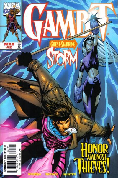 Gambit, Vol. 3 Stormbringers |  Issue#2C | Year:1999 | Series: Gambit | Pub: Marvel Comics | Kubert Edition