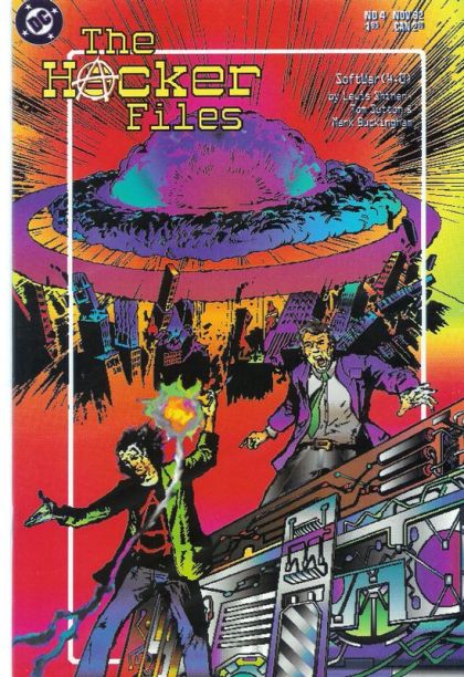 The Hacker Files The Soft War: Part 4 |  Issue#4 | Year:1992 | Series:  | Pub: DC Comics |